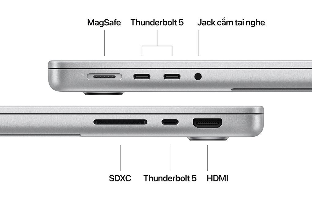 Laptop MacBook Pro 14 inch M4 Pro 24GB/512GB Màu Bạc
