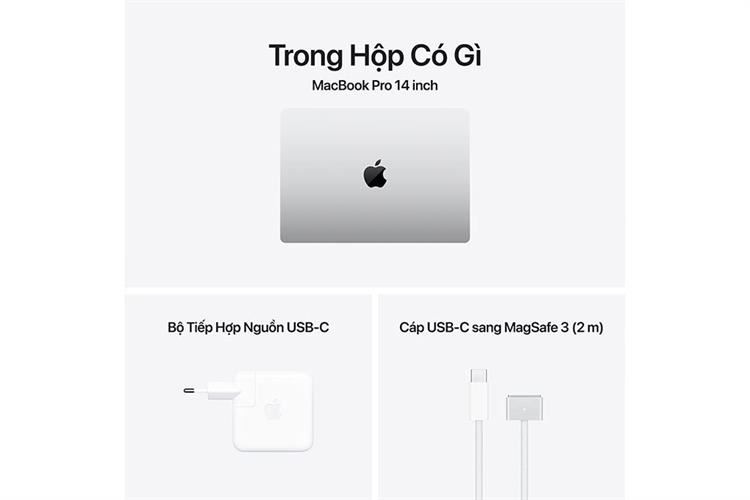 Laptop MacBook Pro 14 inch M4 Pro 24GB/512GB Màu Bạc
