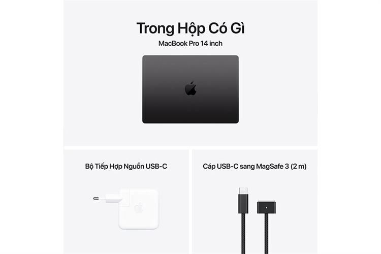Laptop MacBook Pro 14 inch M4 Max 36GB/1TB Màu Đen