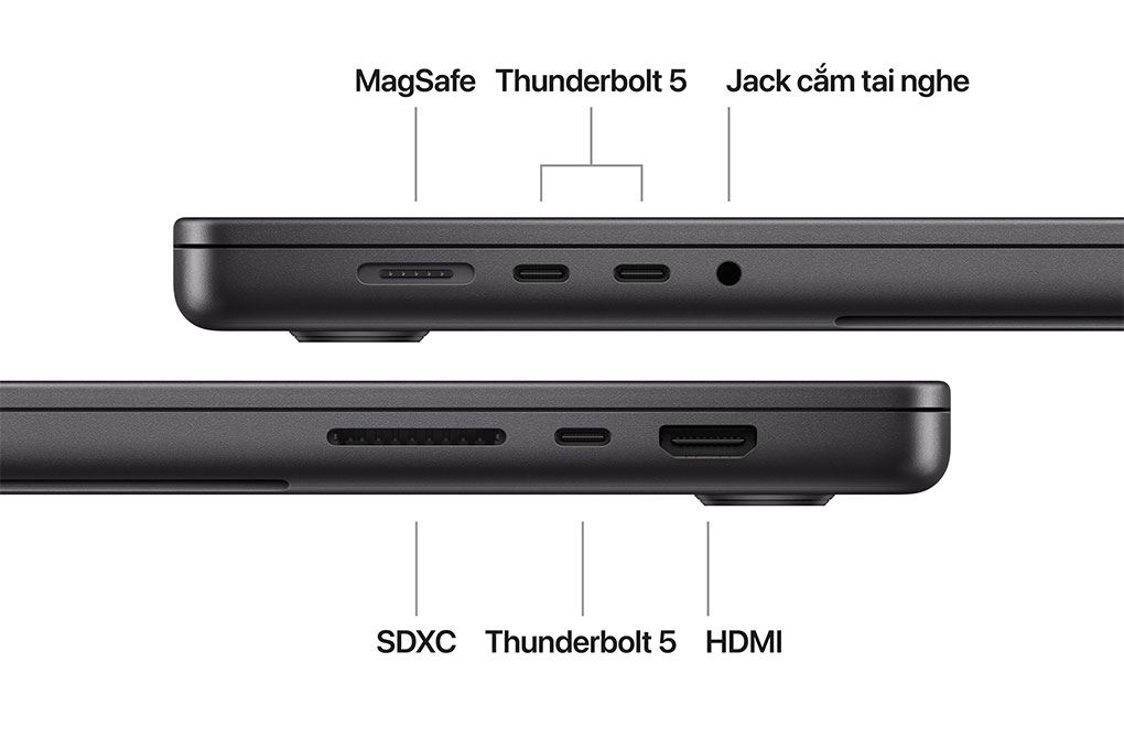 Laptop MacBook Pro 16 inch M4 Pro 24GB/512GB Màu Đen