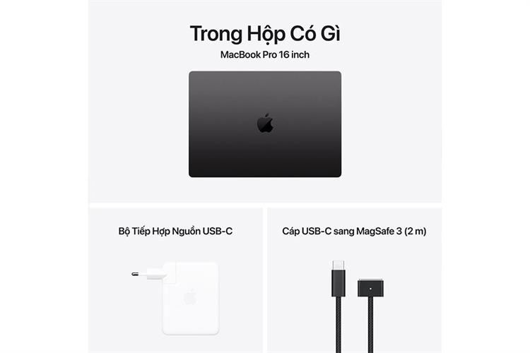 Laptop MacBook Pro 16 inch M4 Max 128GB/1TB Màu Đen