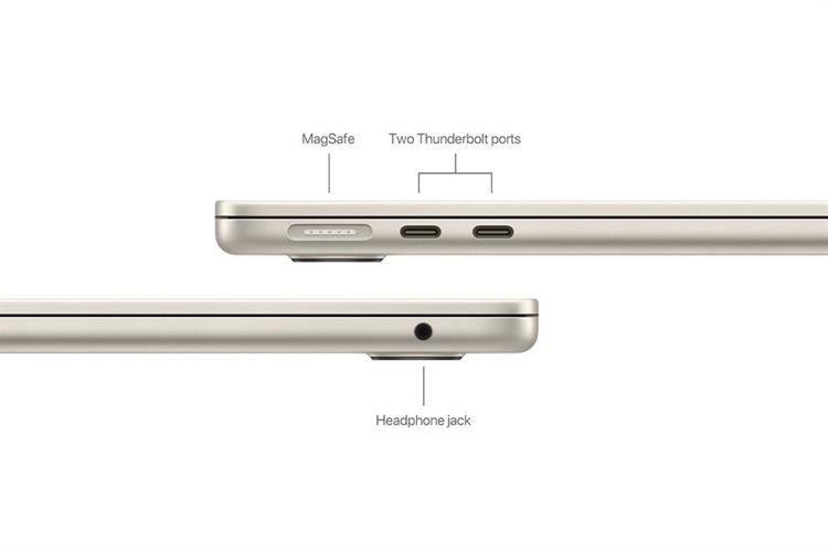 Laptop MacBook Air 13 inch M3 16GB/ 256GB Màu Vàng đồng