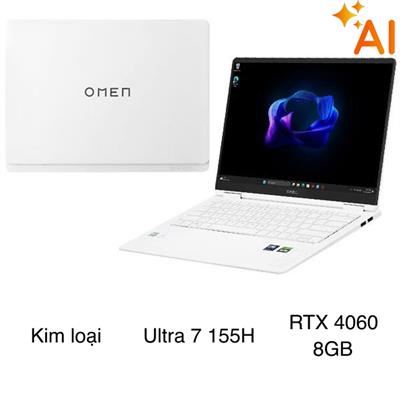 Laptop HP Gaming OMEN 14 fb0135TX - AY8V1PA (Ultra 7 155H, 16GB, 1TB, RTX 4060 8GB, 2.8K OLED 120Hz, Win11)