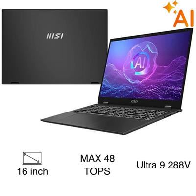 Laptop MSI Prestige 16 AI+ B2VMG Ultra 9 288V/32GB/1TB/Win11 (016VN)