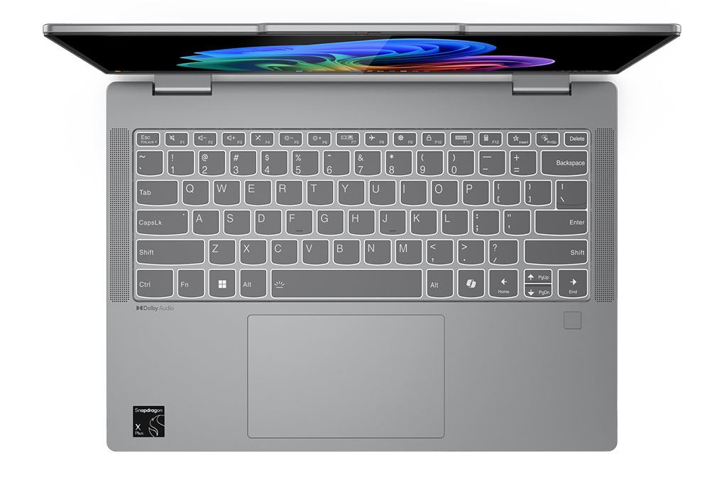 Laptop Lenovo IdeaPad 5 2in1 14Q8X9 - 83GH001FVN (X1P 42 100, 16GB, 512GB, WUXGA OLED, Cảm ứng, Win11) Màu Xám