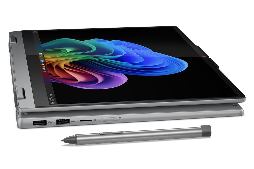 Laptop Lenovo IdeaPad 5 2in1 14Q8X9 - 83GH001FVN (X1P 42 100, 16GB, 512GB, WUXGA OLED, Cảm ứng, Win11) Màu Xám