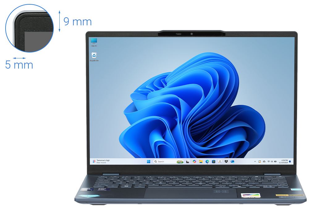 Laptop Acer Swift AI SF14 51 53P9 - NX.J2KSV.002 (Ultra 5 226V, 16GB, 1TB, 2.8K OLED 90Hz, Win11) Màu Xanh