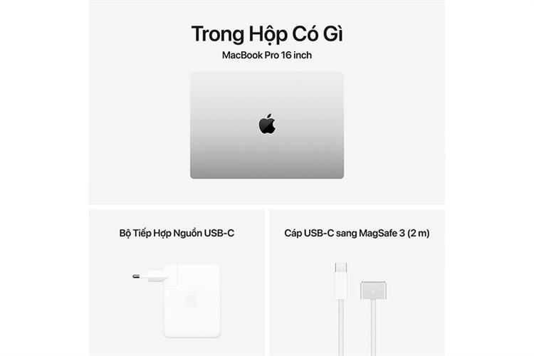 Laptop MacBook Pro 16 inch Nano M4 Max 36GB/1TB Màu Bạc