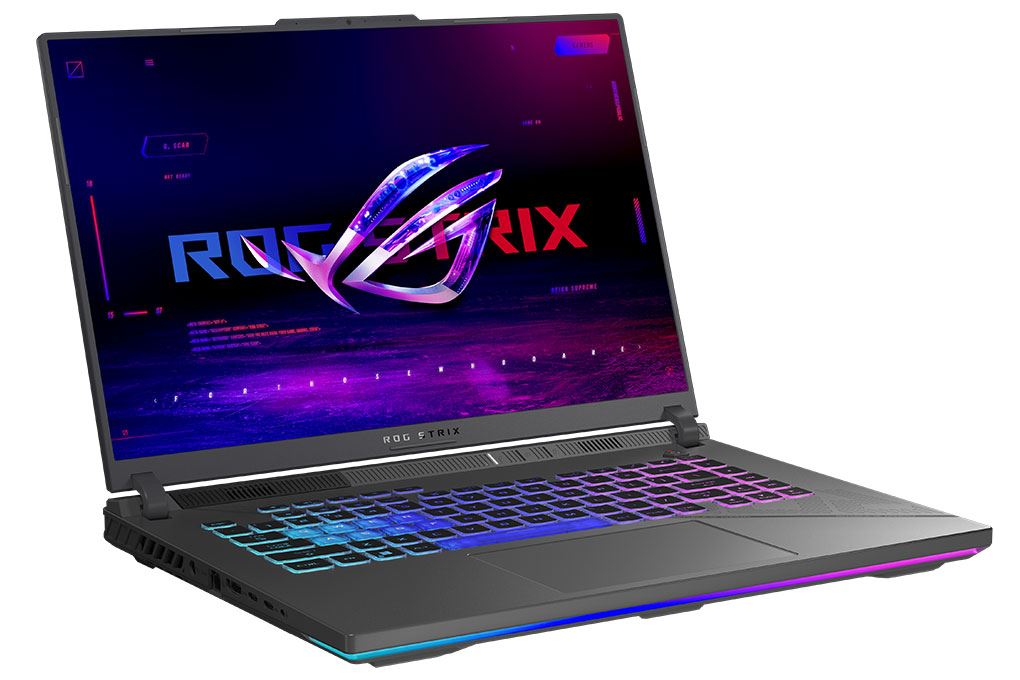 Laptop Asus Gaming ROG Strix G16 G614JU - N3509W (i7 13650HX, 32GB, 1TB, RTX 4050 6GB, Full HD+ 165Hz, Win11) Màu Xám
