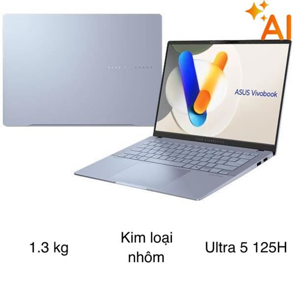 Laptop Asus Vivobook S14 S5406MA - PP046WS (Ultra 5 125H, 16GB, 512GB, 2.8K OLED 120Hz, OfficeHS, Win11)