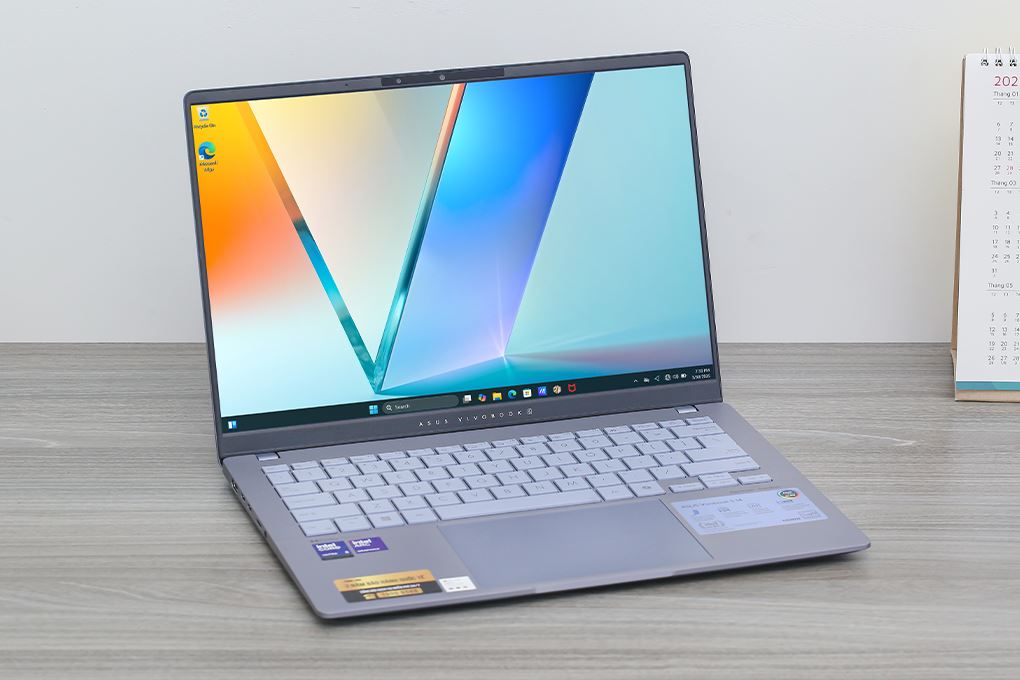 Laptop Asus Vivobook S14 S5406SA - PP060WS (Ultra 5 226V, 16GB, 512GB, 2.8K OLED 120Hz, OfficeHS, Win11) - 16