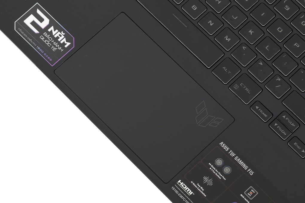 Laptop Asus TUF Gaming F15 FX507ZC4 - HNi7MW (i7 12700H, 16GB, 512GB, RTX 3050 4GB, Full HD 144Hz, Win11) - 9