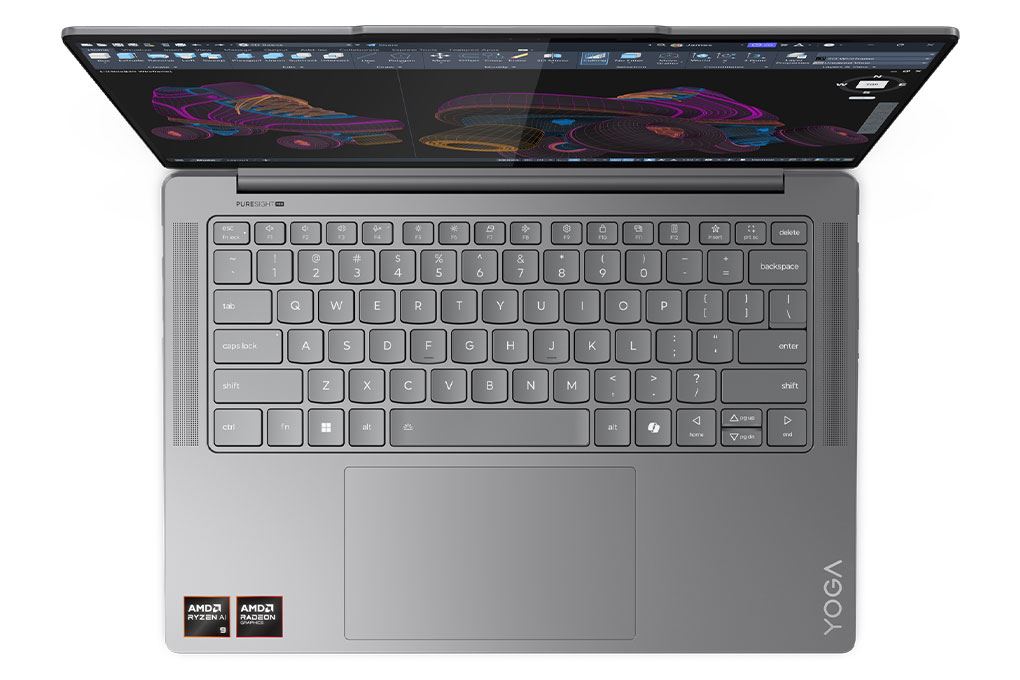 Laptop Lenovo Yoga Pro 7 14ASP9 - 83HN0022VN (R9 AI 365, 32GB, 1TB, 2.8K OLED 120Hz, OfficeHs, Win11) - 4