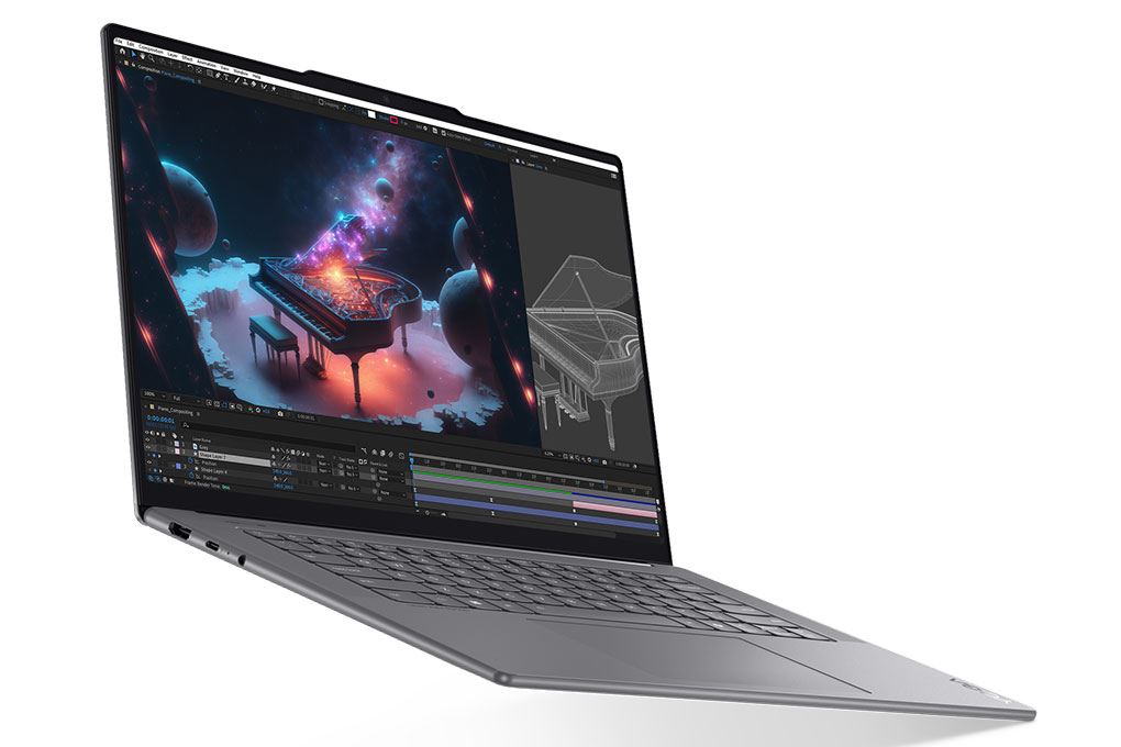 Laptop Lenovo Yoga Slim 7 15ILL9 - 83HM000GVN (Ultra 7 258V, 32GB, 1TB, 2.8K 120Hz, Cảm ứng, OfficeHS, Win11) - 2