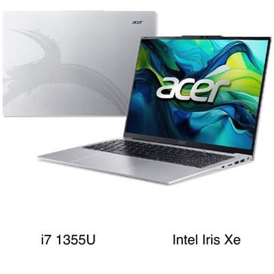 Laptop Acer Aspire Lite 16 G2 AL16 52P 76DU i7 1355U/16GB/512GB/Win11 (NX.J2SSV.005)