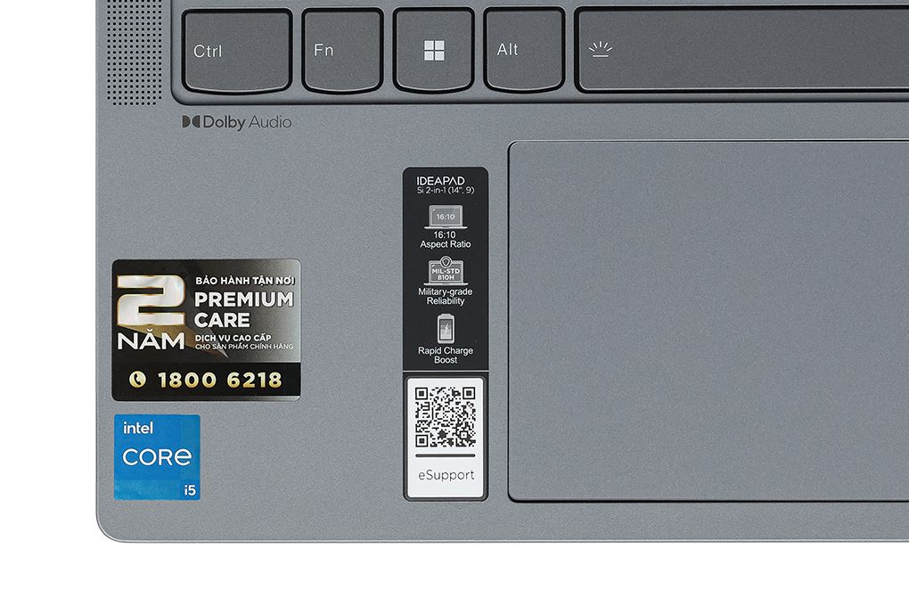 Lenovo IdeaPad 5 2in1 14IRH9 - 83KX003WVN (i5 13420H, 16GB, 512GB, WUXGA OLED, Cảm ứng, Win11) - 11