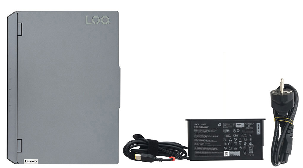 Bộ sản phẩm gồm: Sách hướng dẫn, Sạc Laptop Lenovo, Thùng máy