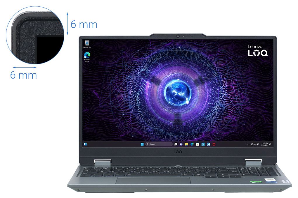 Laptop Lenovo LOQ 15IAX9 i5 12450HX/12GB/512GB/6GB RTX4050/144Hz/Win11 (83GS001QVN) - 3