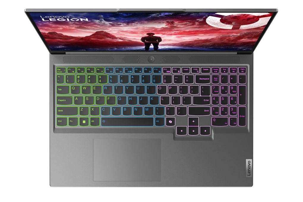 Laptop Lenovo Gaming Legion Slim 5 16AHP9 - 83DH003AVN (R7 8845HS, 16GB, 512GB, RTX 4060 8GB, WQXGA 165Hz, Win11) Màu Xám