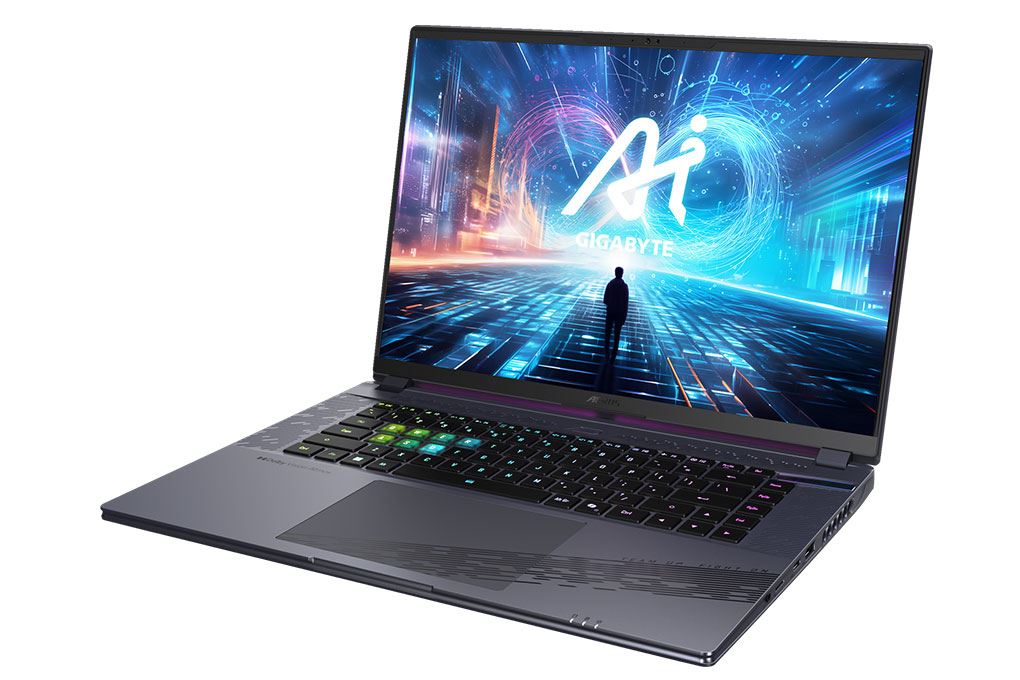 Laptop GIGABYTE Gaming AORUS 16X X6LAG - 9RX6LASGDDJIXDVN010 (i7 14650HX, 16GB, 1TB, RTX 4070 8GB, WQXGA 165Hz, Win11) Màu Xám