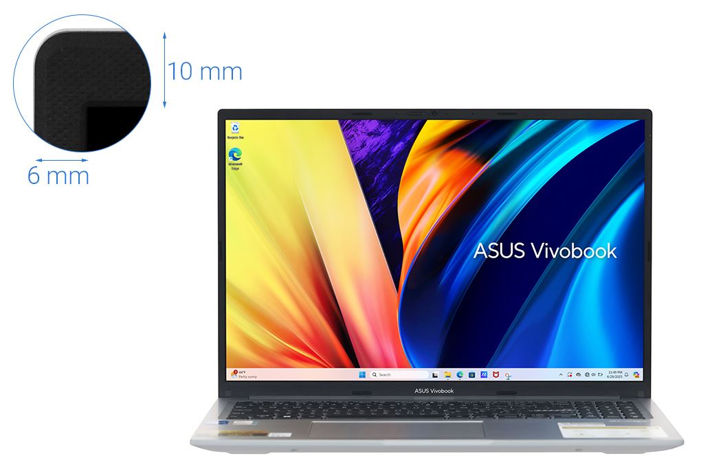 Laptop Asus Vivobook 16 X1605VA - MB1876WS (i5 13420H, 16GB, 512GB, WUXGA, OfficeH24+365, Win11) Màu Bạc