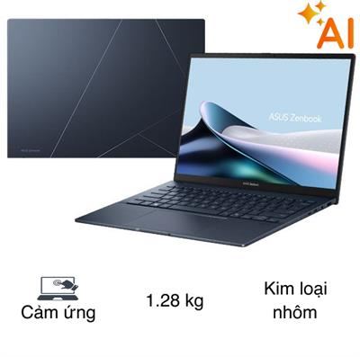 Laptop Asus Zenbook 14 UX3405CA - PZ368WS (Ultra 7 255H, 16GB, 512GB, 2.8K OLED 120Hz, Cảm ứng, OfficeH24+365, Win11)