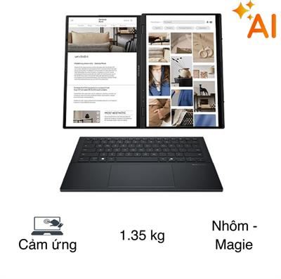 Laptop Asus Zenbook DUO UX8406CA Ultra 9 285H/32GB/1TB/120Hz/OfficeHS24+365/Win11 (PZ109WS)