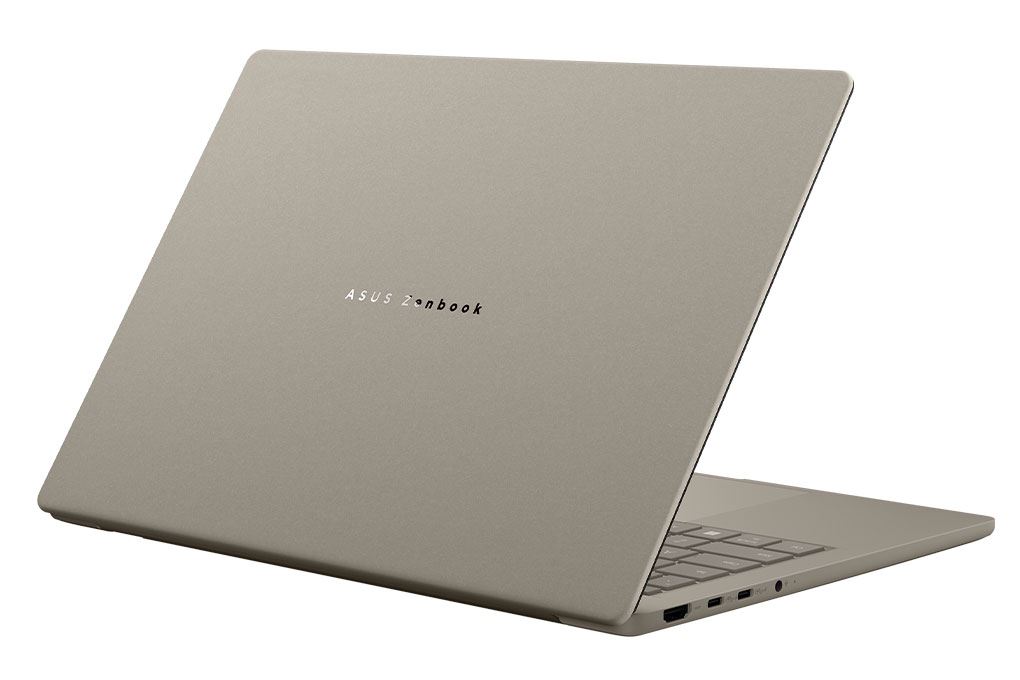 Laptop Asus Zenbook A14 UX3407QA - QD299WS (X1 26 100, 16GB, 512GB, WUXGA OLED, OfficeH24+365, Win11) Màu Màu be
