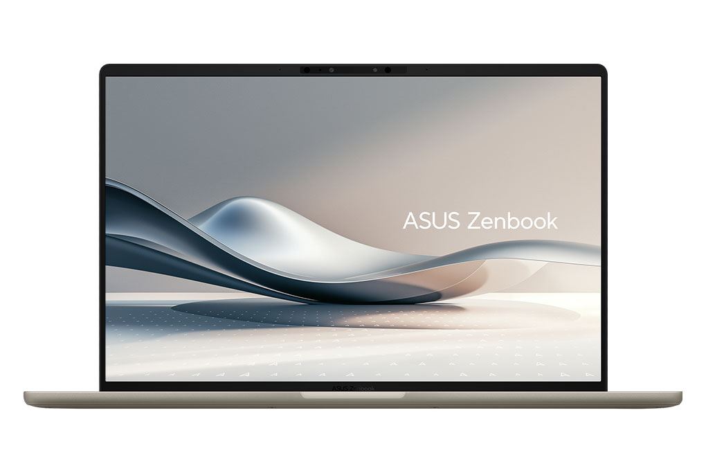 Laptop Asus Zenbook A14 UX3407QA - QD299WS (X1 26 100, 16GB, 512GB, WUXGA OLED, OfficeH24+365, Win11) Màu Màu be