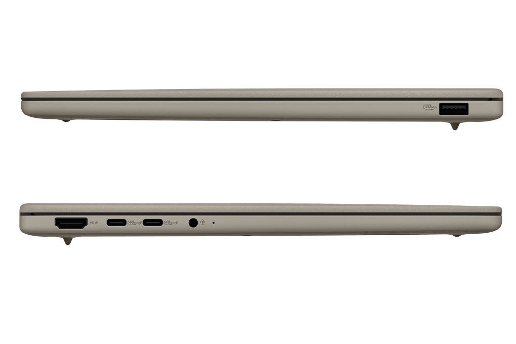 Laptop Asus Zenbook A14 UX3407QA - QD299WS (X1 26 100, 16GB, 512GB, WUXGA OLED, OfficeH24+365, Win11) Màu Màu be