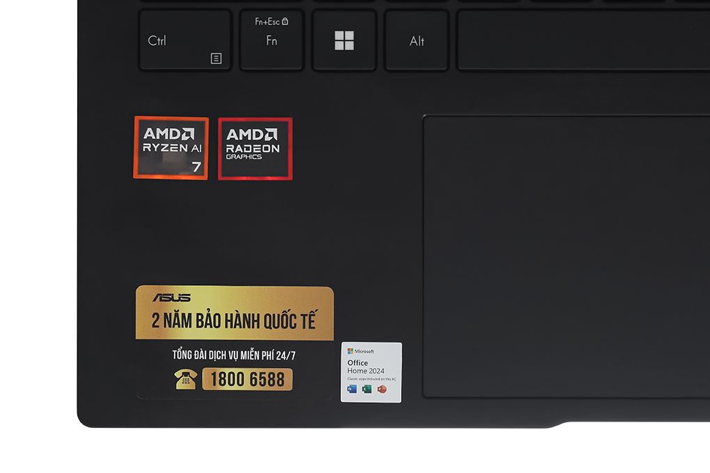 Laptop Asus Zenbook 14 UM3406KA - PP555WS (R7 AI 350, 32GB, 512GB, 2.8K OLED 120Hz, OfficeH24+365, Win11) - 10