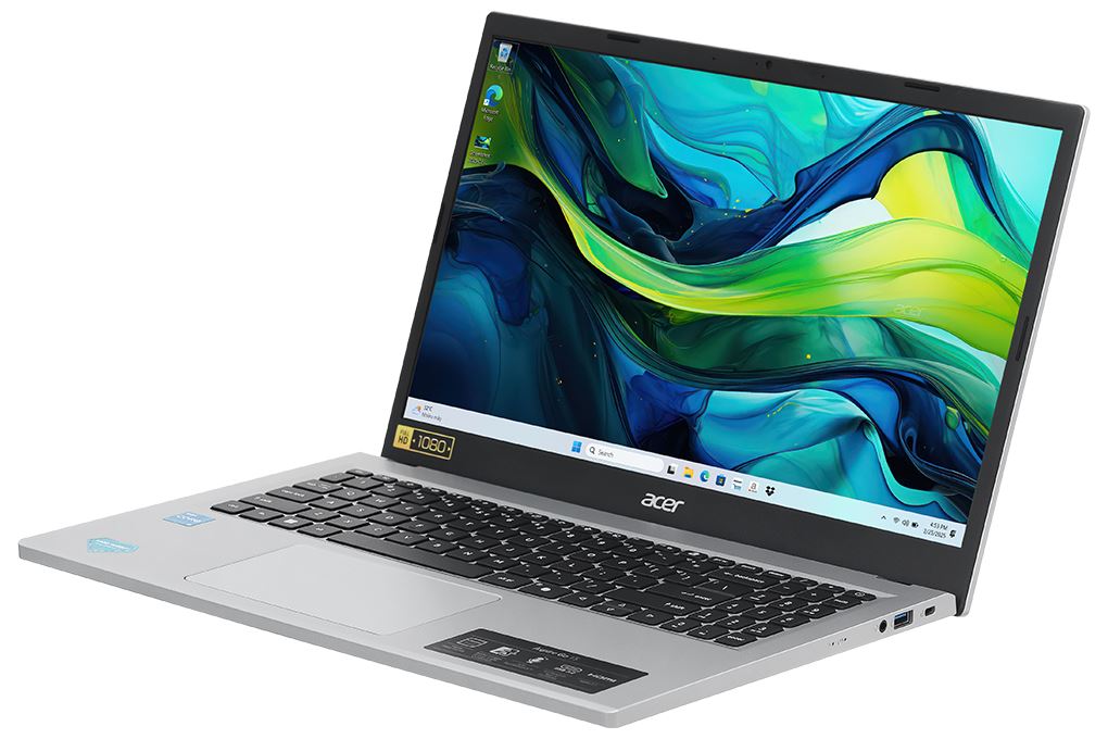 Laptop Acer Aspire Go AG15 31P 30M4 - NX.KRPSV.004 (i3 N305, 8GB, 256GB, Full HD, Win11) Màu Bạc