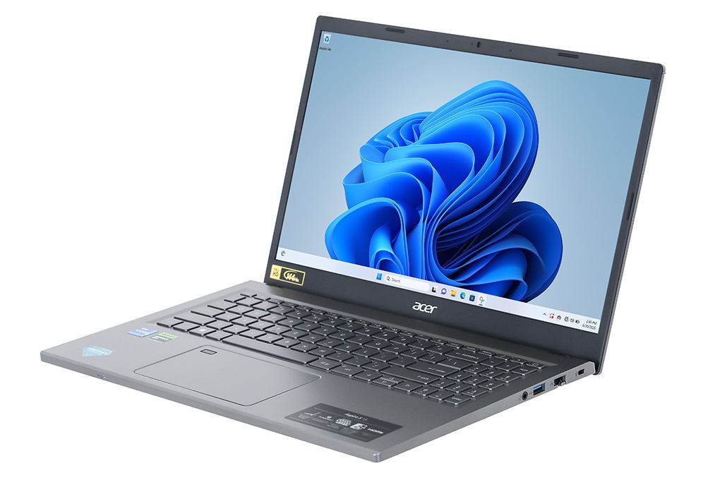 Laptop Acer Gaming Aspire 5 A515 58GM 598J - NX.KW1SV.002 (i5 13420H, 16GB, 512GB, RTX 2050 4GB, Full HD 144Hz, Win11) Màu Xám