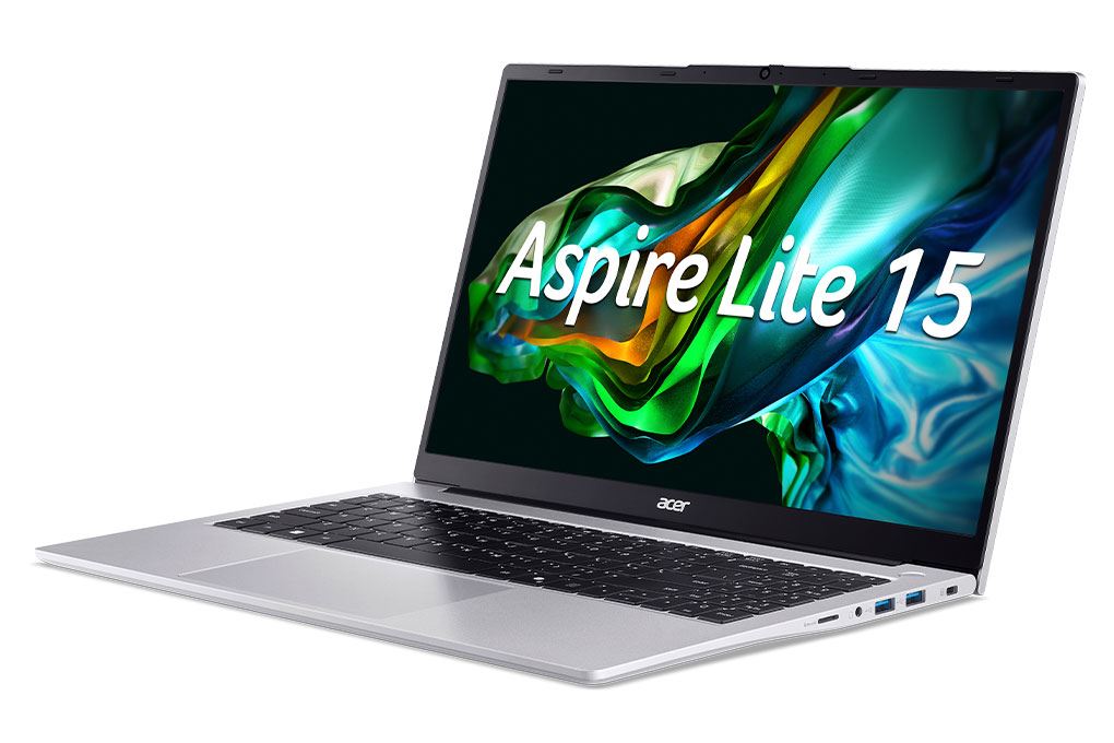 Laptop Acer Aspire Lite 15 AL15 41P R3QL - NX.J54SV.001 (R7 5700U, 8GB, 512GB, Full HD, Win11) Màu Bạc
