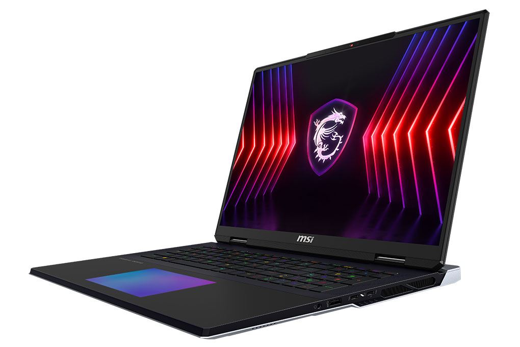 Laptop MSI Gaming Titan 18 HX AI A2XWJG - 035VN (Ultra 9 285HX, 96GB, 6TB, RTX 5090 24GB, 4K 120Hz, Win11) Màu Đen