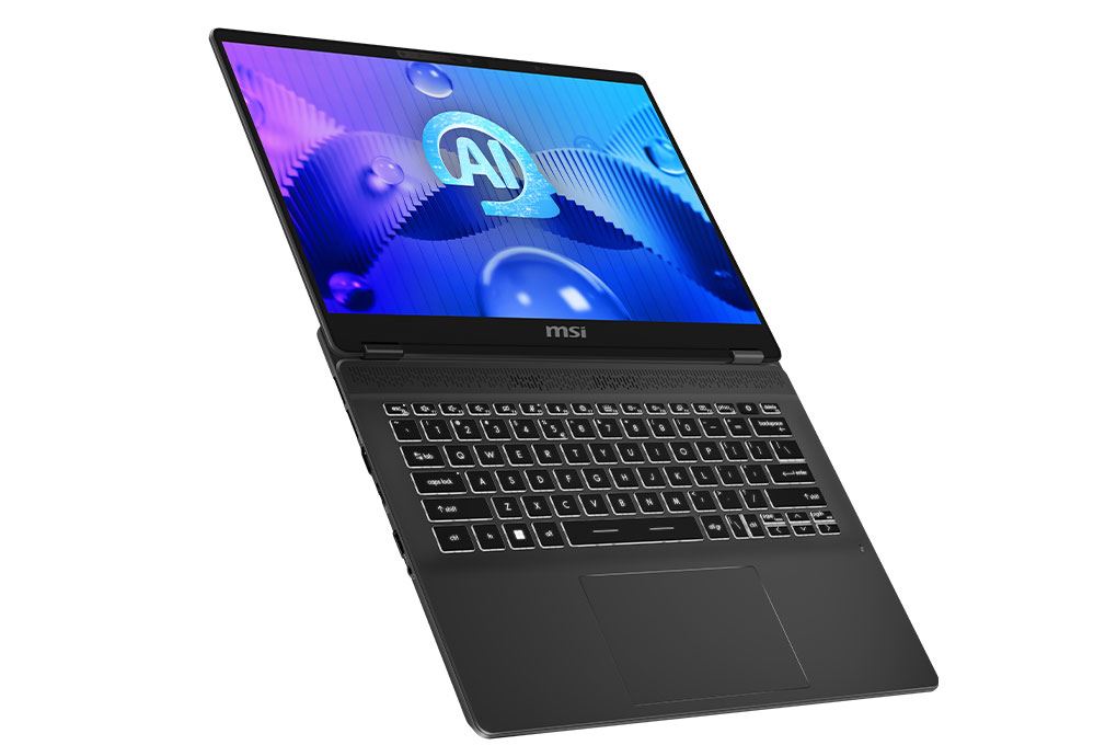 Laptop MSI Prestige 14 AI+ Evo C2VMG - 020VN (Ultra 7 258V, 32GB, 1TB, 2.8K OLED 120Hz, Win11) Màu Xám