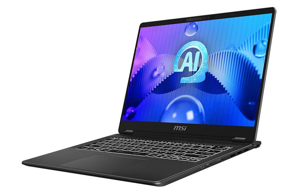 Laptop MSI Prestige 14 AI+ Evo C2VMG - 020VN (Ultra 7 258V, 32GB, 1TB, 2.8K OLED 120Hz, Win11) Màu Xám