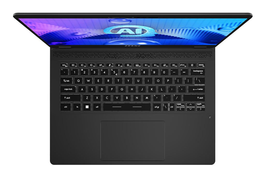 Laptop MSI Prestige 14 AI+ Evo C2VMG - 020VN (Ultra 7 258V, 32GB, 1TB, 2.8K OLED 120Hz, Win11) Màu Xám