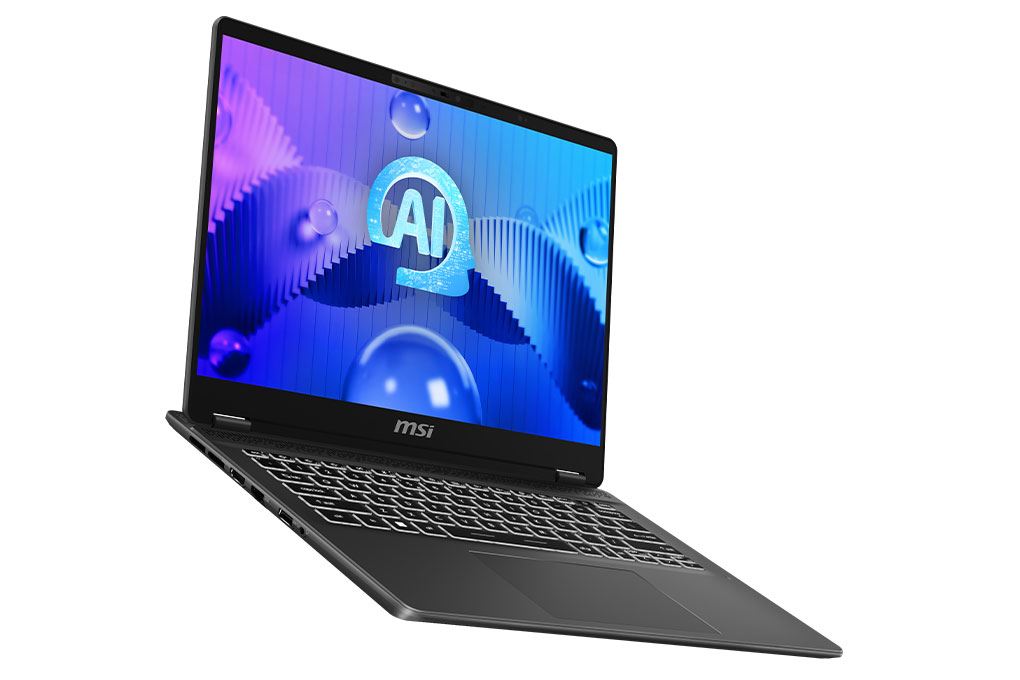 Laptop MSI Prestige 14 AI+ Evo C2VMG - 020VN (Ultra 7 258V, 32GB, 1TB, 2.8K OLED 120Hz, Win11) Màu Xám