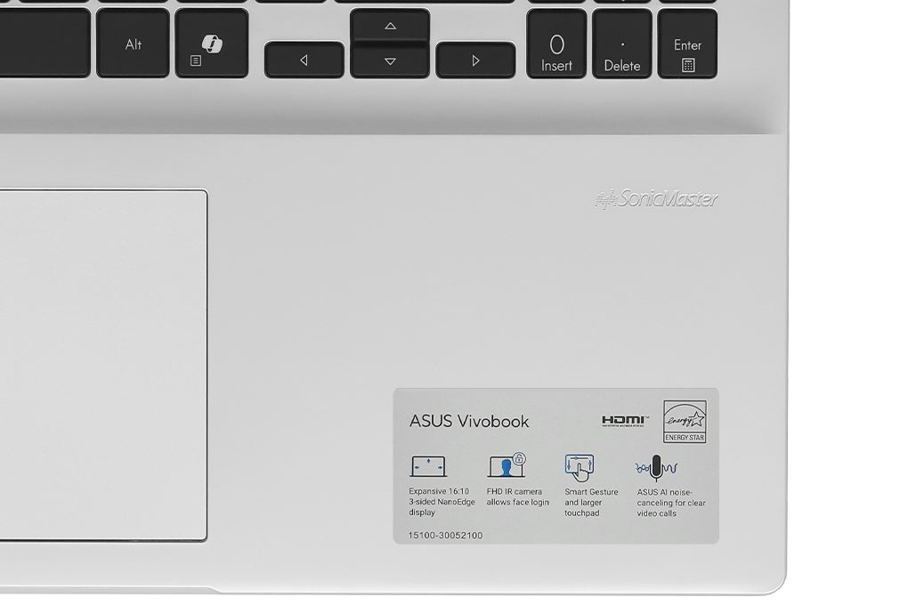 Laptop Asus Vivobook 16 A1607CA - MB038WS (Ultra 5 225H, 16GB, 512GB, WUXGA, OfficeH24+365, Win11) Màu Bạc