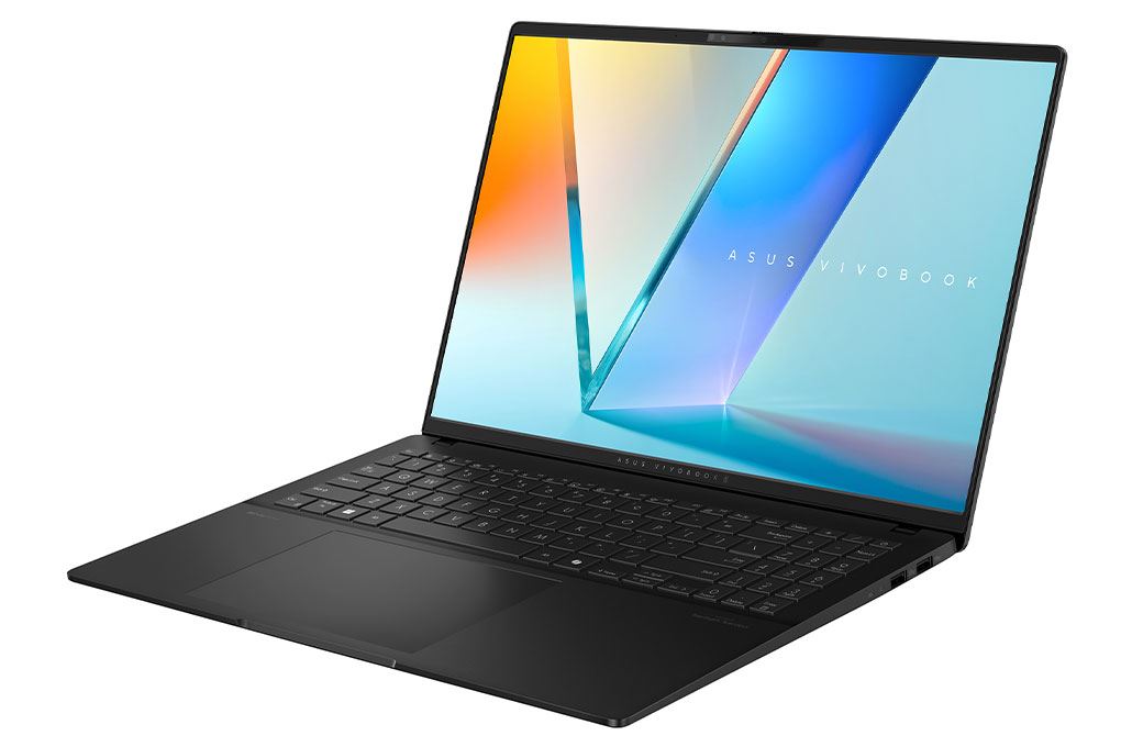 Laptop Asus Vivobook S16 M5606KA - RI016WS (R7 AI 350, 24GB, 512GB, 2.8K OLED 120Hz, OfficeH24+365, Win11) Màu Đen