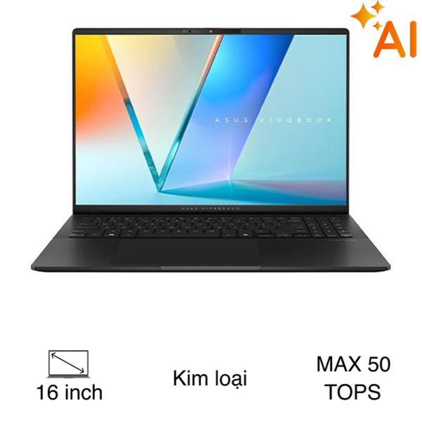 Laptop Asus Vivobook S 16 M5606KA R7 AI 350/24GB/512GB/OfficeHS24 365/Win11 (RI016WS)