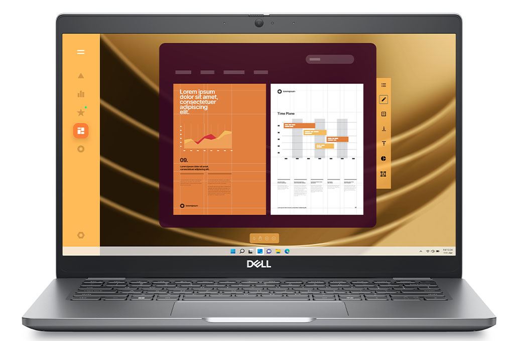Laptop Dell Latitude 5450 - L5450-125U-16512W (Ultra 5 125U, 16GB, 512GB, Full HD, Win11)