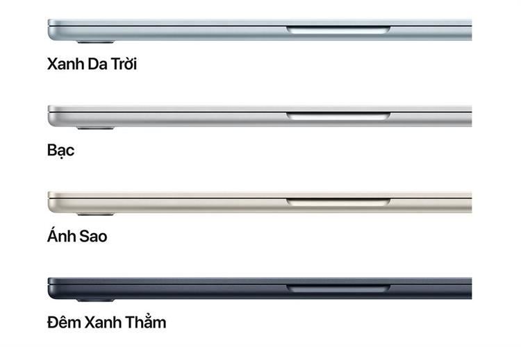 Laptop MacBook Air 13 inch M4 16GB/512GB Màu Xanh da trời nhạt