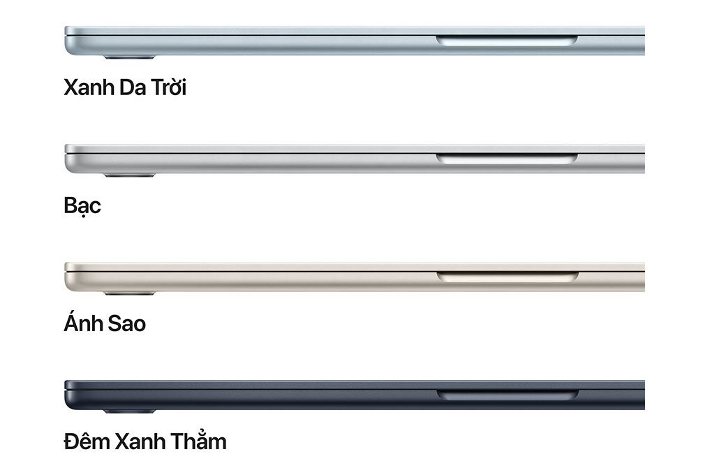 Laptop MacBook Air 15 inch M4 16GB/256GB Màu Bạc