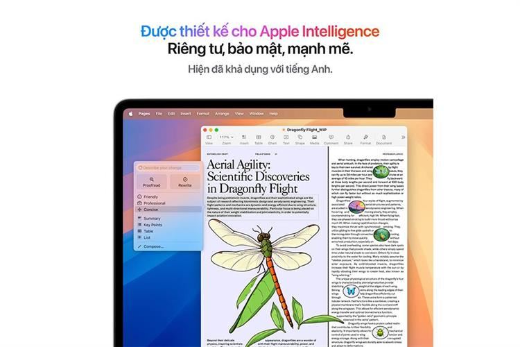 Laptop MacBook Air 15 inch M4 16GB/1TB Màu Bạc