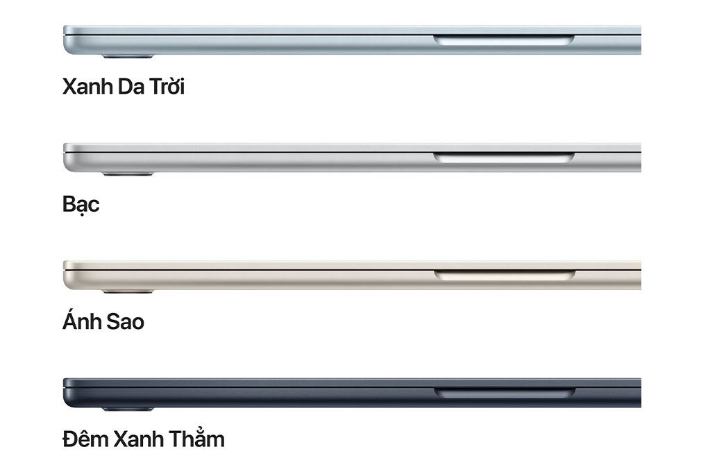 Laptop MacBook Air 15 inch M4 24GB/512GB Màu Xanh đen