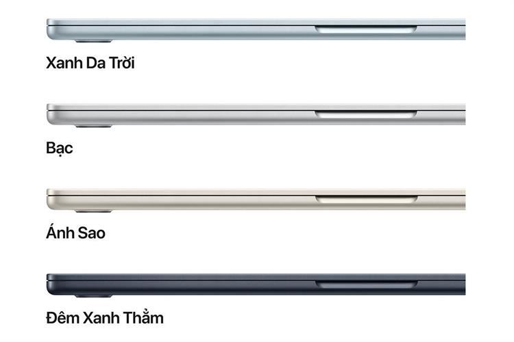 Laptop MacBook Air 15 inch M4 32GB/256GB Màu Bạc