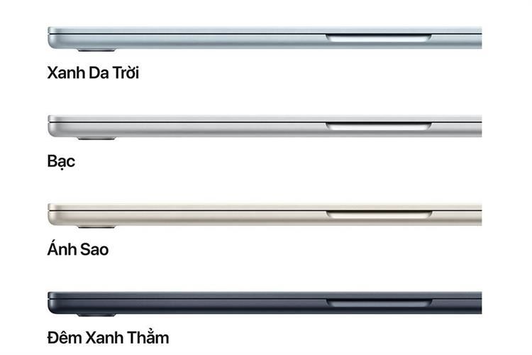 Laptop MacBook Air 15 inch M4 32GB/256GB Màu Xanh da trời nhạt