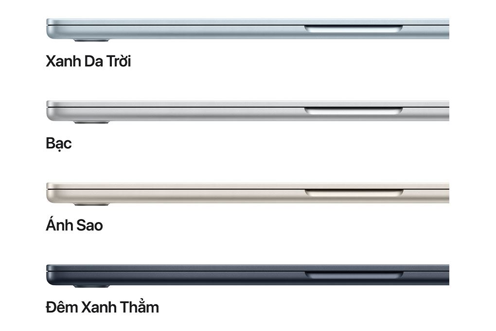 Laptop MacBook Air 15 inch M4 32GB/512GB Màu Vàng